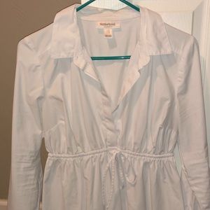 Motherhood maternity dress shirt